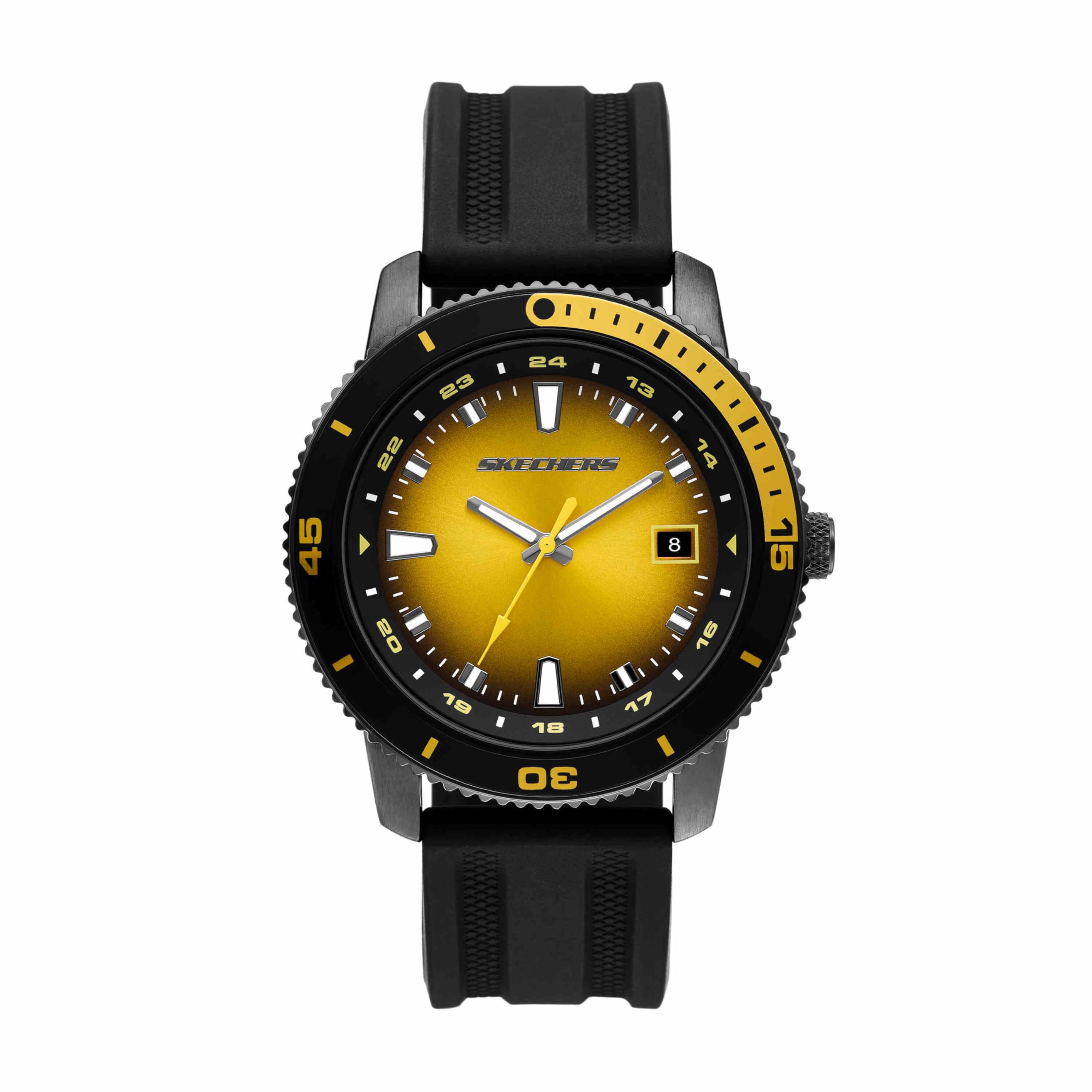 

Skechers Мужские часы LACHMAN SR5232 черного цвета, чёрный