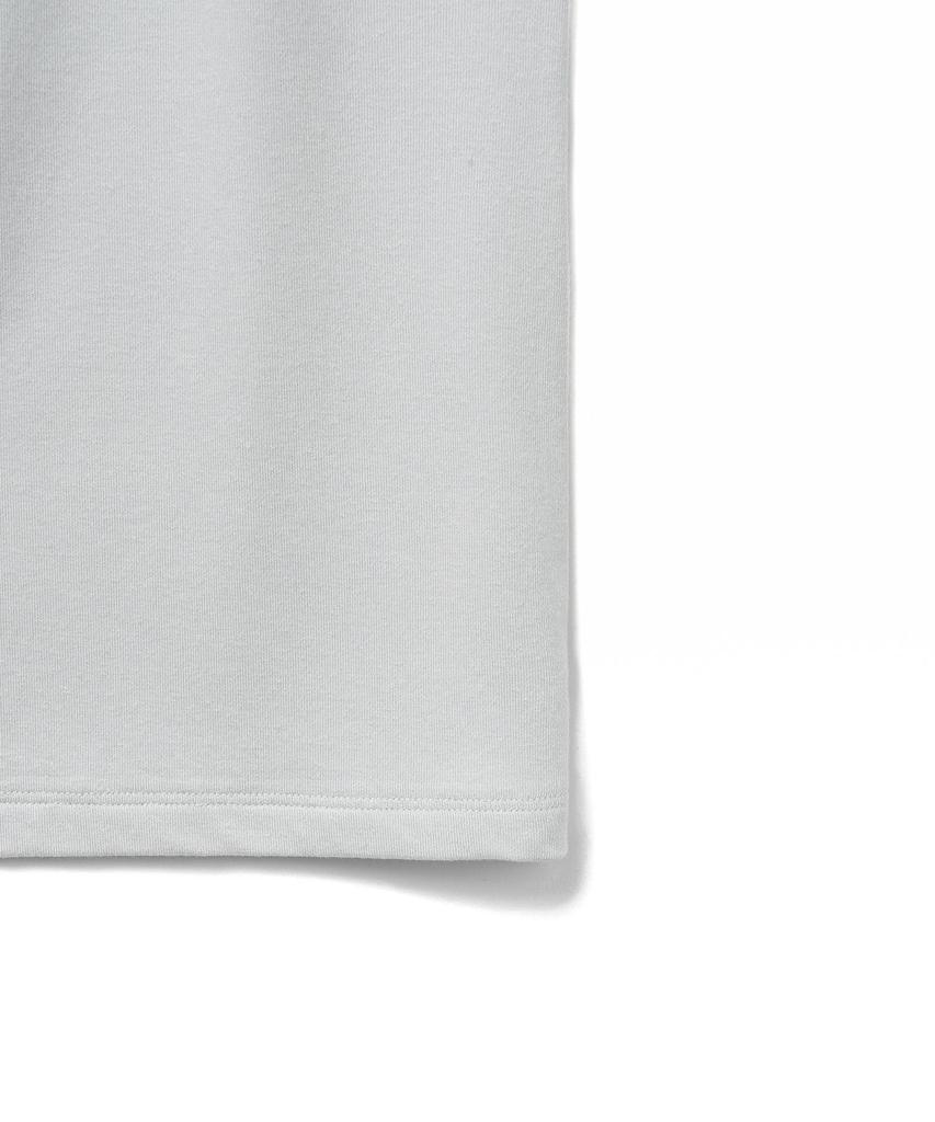 Tudment H-Line Jersey Maxi Skirt Light Gray