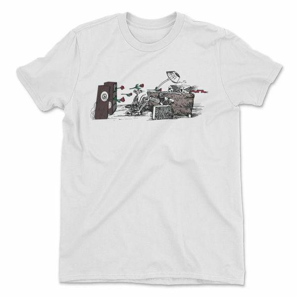 Grateful Dead Inspired T-Shirt Is It Live Or Is It Dead Family Dog Retro Shirt 2