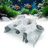 Funny 3D Printing Gravel Tunnel Cave Rest Safe Feeding Breeding House Fish Nest Leisure Cave Fish Tank Ornament