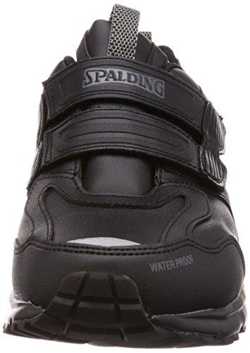 Spalding Men's Waterproof Lightweight Walking Shoes, 6E, JIN 3330, Black, Size 28cm, G