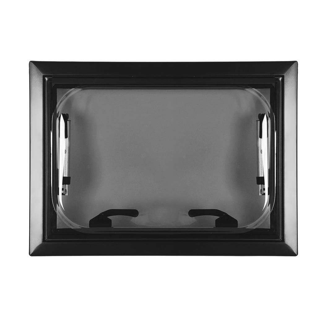 20x14inch RV Push Out Window Double Layer External Push Vent Hatch With Sunshade Curtain for