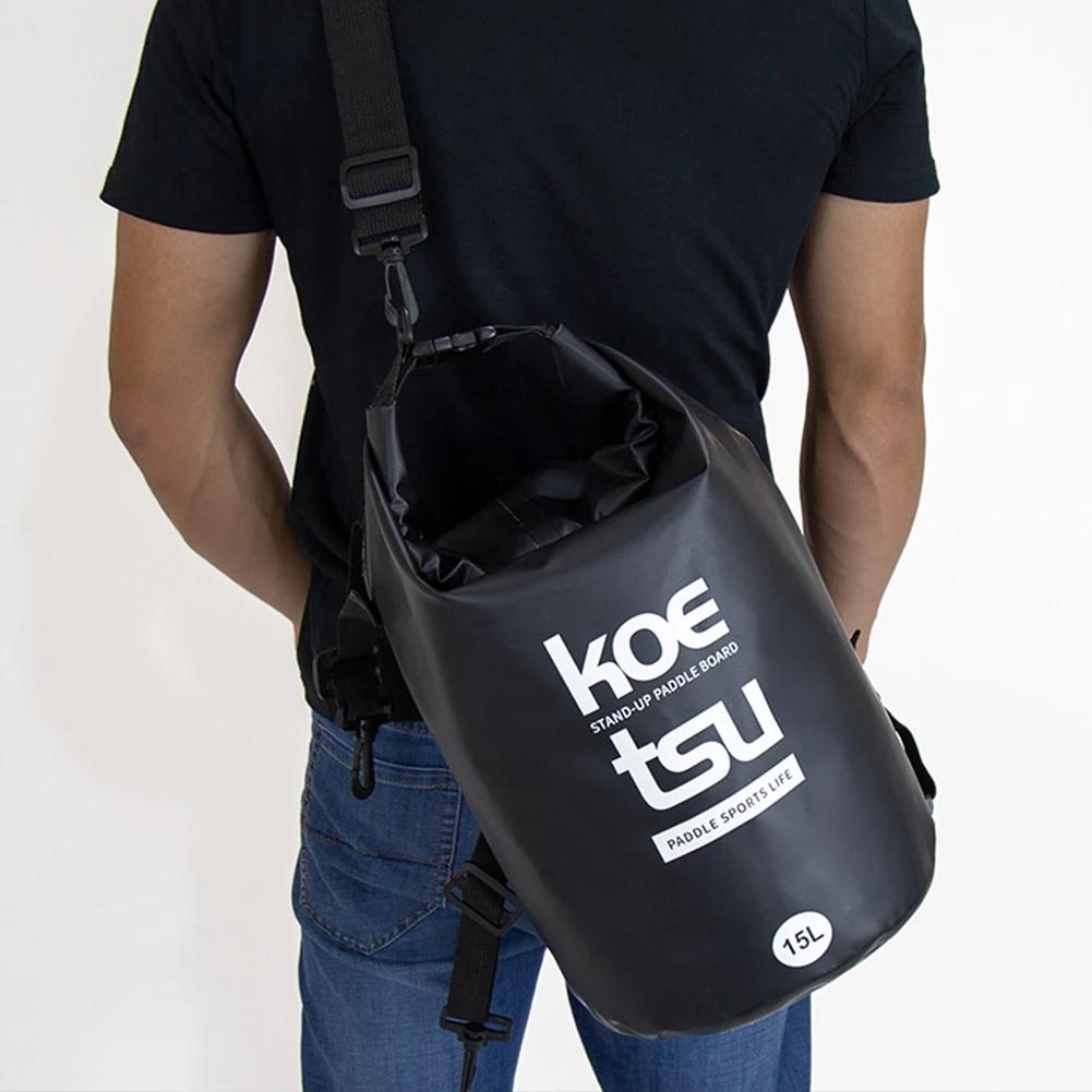 15/40L Paddle Board Bag Wasserdichte Paddle Board Deck Bags Aufblasbare Stand Up Paddleboard Bag mit großer Kapazität für SUPs und Kajaks