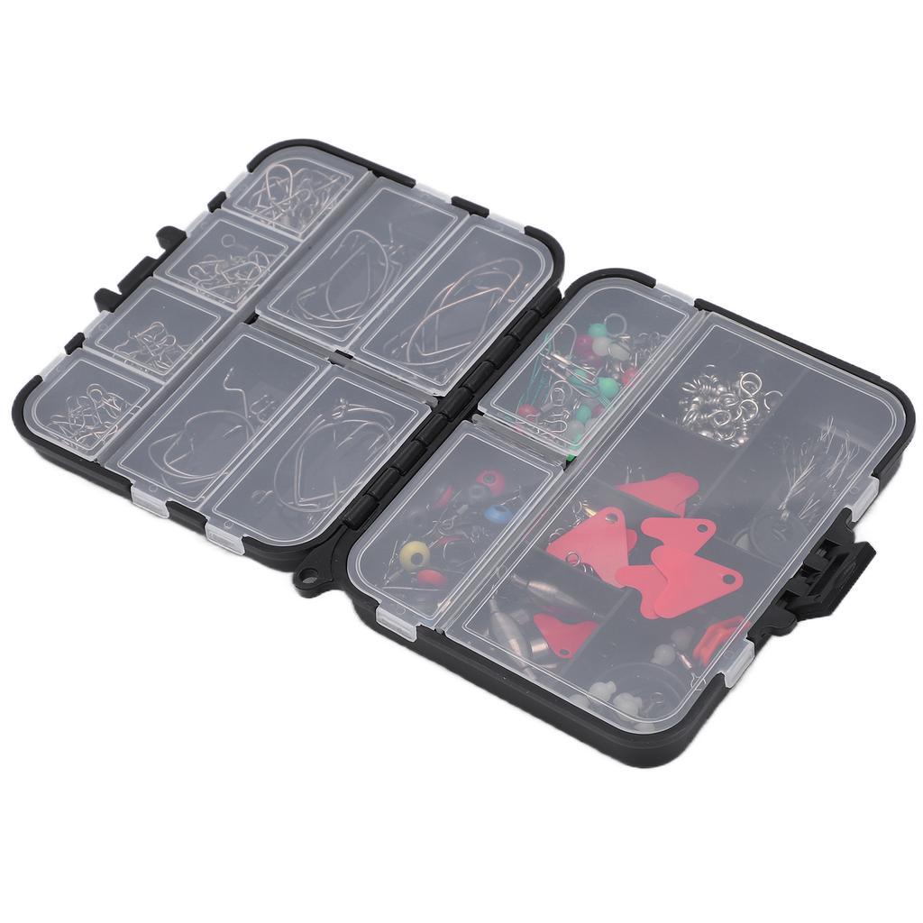 Fishing Lures Baits Tackle Box with Rope Stainless Steel Material Durable Fishing Tool Set