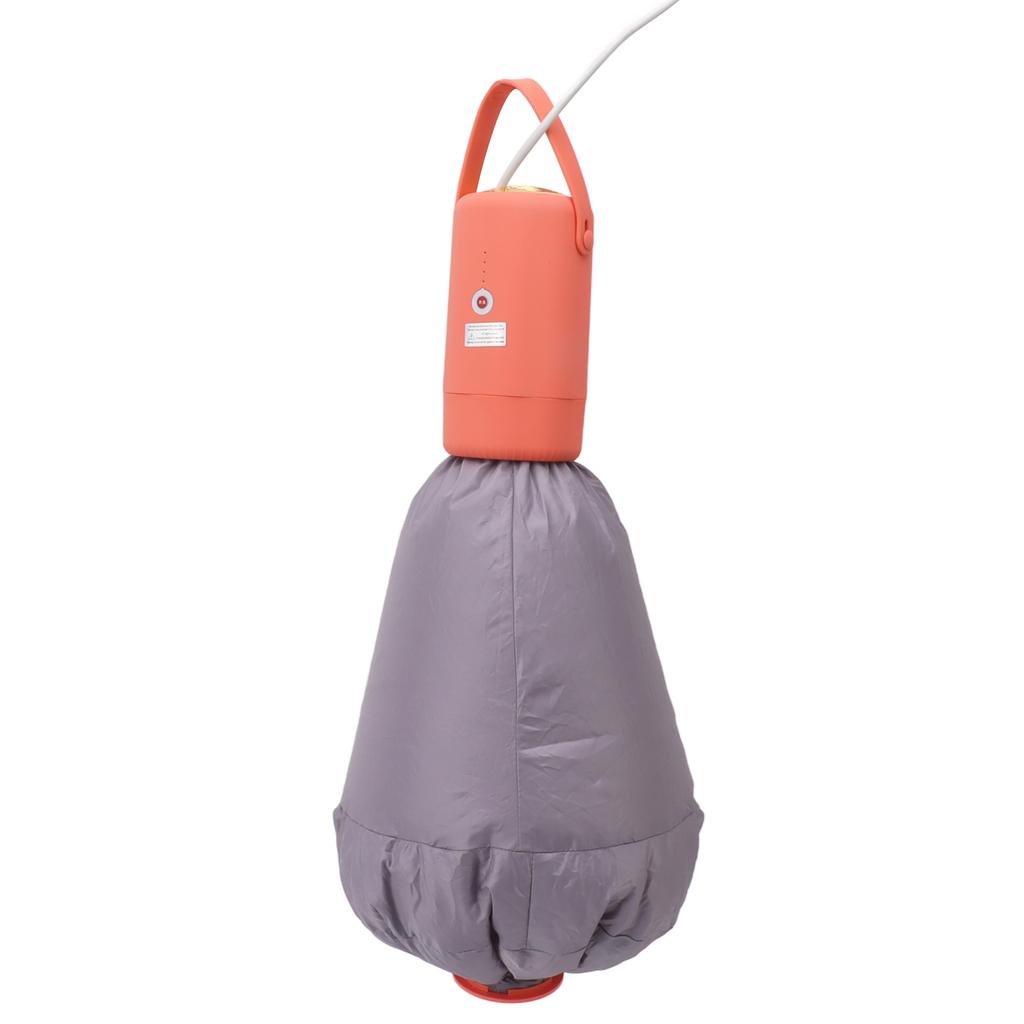 Portable Dryer Home Small Dryer Orange Portable Clothes Dryer for Home and Traveling UK Plug 220V
