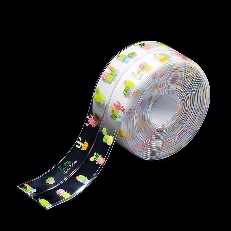 Adesivo per Giunti Impermeabile Multicolore per Lavello da Cucina Autoadesivo Nastro per Fessure Toilette Bagno Piano di Lavoro Striscia Sigillante Antimuffa