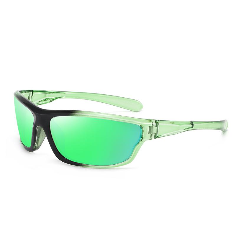 Mens Sport Cycling Polarized Sunglasses Womens Square Frame Outdoor Advanced Shades Glasses UV Protection For Driving Fishing
