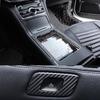 Car-Styling Carbon Fiber Car Interior Center Console Color Change Molding Sticker Decals For Lincoln Continental 2017-