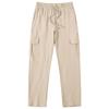 Four Seasons New Linen Men's Casual Pants Sports Wide Leg Pants Men's Overalls
