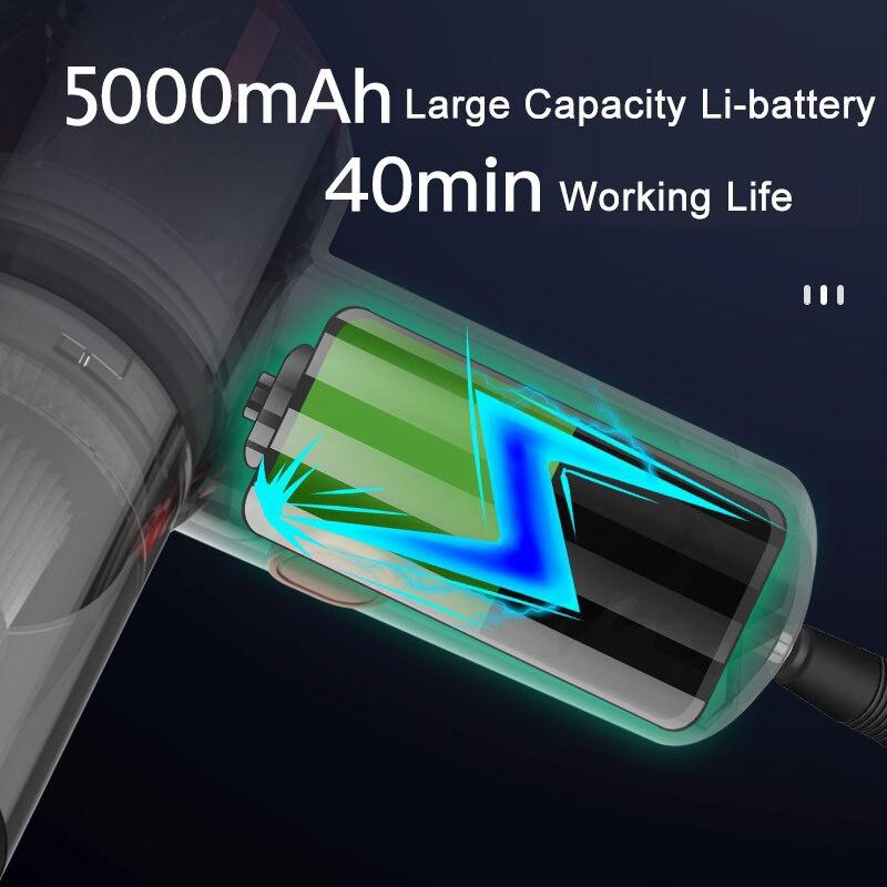 3 In 1 Vacuum Cleaner Inflator Pump 9000 Pa Handheld Wireless Vacuum Cleaner Mini Electric Air Duster Tool for Keyboard Computer Pc Piano Cleaner Set