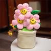 Decoration Plush Sunflower Toy Home Decoration Waist Support Plant Doll Pot
