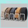 Simple Pu Retro Waist Belt With Alloy Pin Closure For Streetwear And Daily