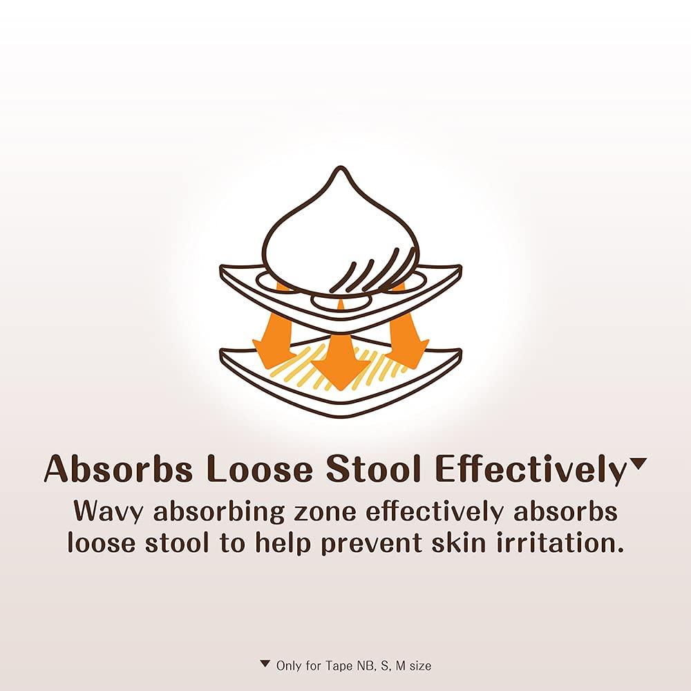 Moony Tape Newborn to 90 Sheets (Birth 5000g)