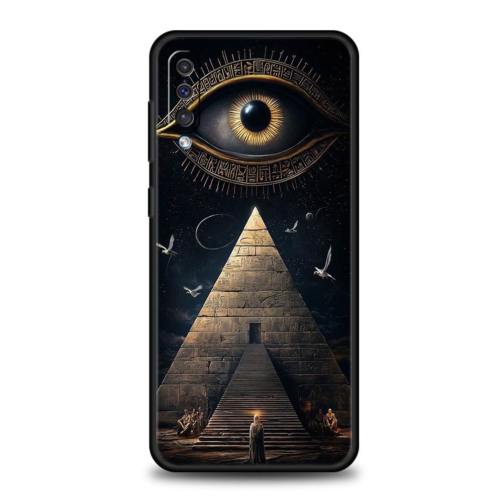 

Египет Египетский Бог пирамида Чехол Для Samsung A56 A36 A26 A24 A16 A14 A12 A32 A50 A70 A20E A20S A22 A34 A54 A42 A52 5G A06 Обложка Samsung A22
