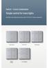 Smart Switch with AG Skin-feel Panel Connects To Mijia APP, Supports Xiao Ai Voice Control, Remote, and Touch Control.