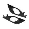 Bumper Fog Light Cover Bezel Left + Right Side ABS For 2014-2016 Toyota Corolla