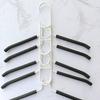 Space Saving Clothes Hanger 5 Layer Storage Holder New Clothes Drying Rack  Home Gadgets