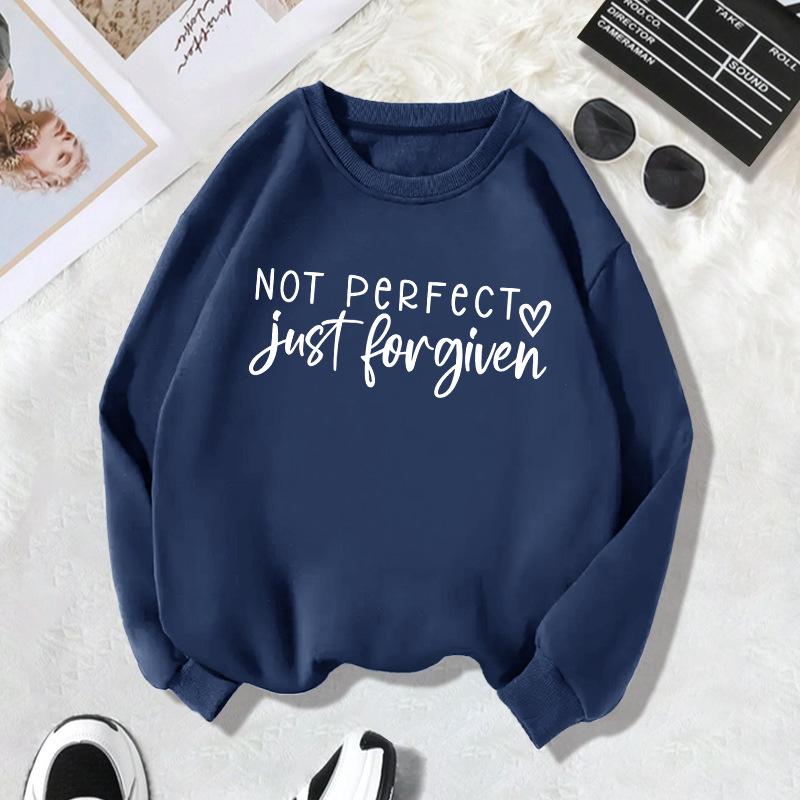 Autumn/Winter Women's Plus Velvet Round Neck Hoodie - Hot Seller.