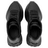 Alexander Mcqueen Sprint Runner Leather Low Top Sports Casual Shoes Men's Black 688548WIC941000