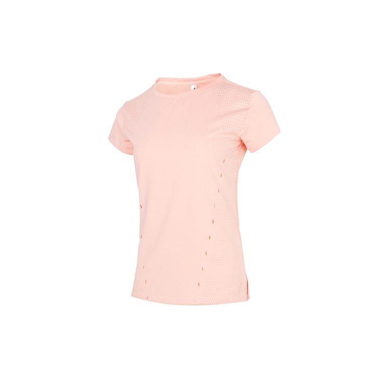 Adidas T Shirts Women's Glossy Powder Crew Neck Moderate Other EA3342