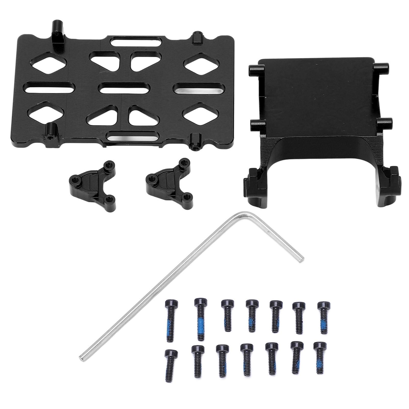 

Aluminum Alloy Battery Tray Kit with ESC Bracket Rear Shock Tower Corrosion Resistance for AXIAL червоний