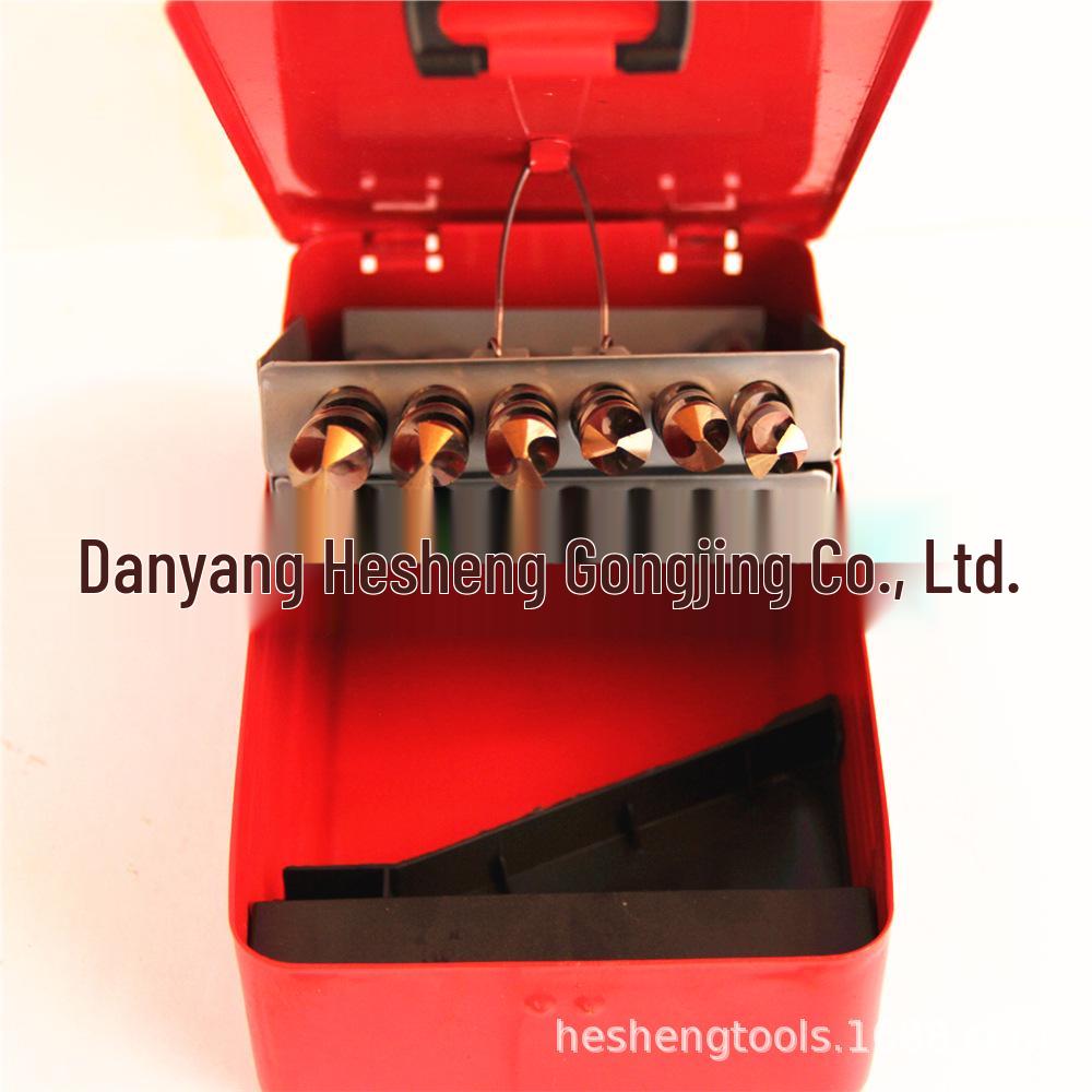 M35 Cobalt High-Speed Steel Yellow Twist Drill Bit Set for Stainless Steel - Fully Ground, Straight Shank.