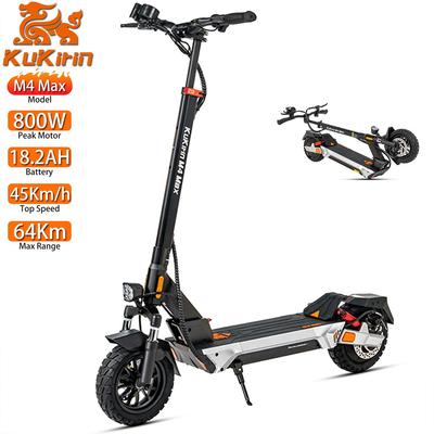 Elektromos Roller Felnőtt Kukirin 10" 800W Motor Elektromos Roller Összecsukható Legnagyobb Sebesség 45Km/h 48V 18.2AH Hatótáv 64Km Terhelhetőség 120Kg M4 Max