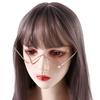 Eyewear Decoration Glasses Frame Rhinestones Glasses Frame Triangle Glasses Frame Fake Glasses