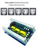 Portable Pure Sine Wave Inverter with Lithium Battery, 12V/24V/48V to 220V