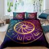 Constellation Duvet Cover Collection Golden Pattern Comforter Cover Zodiac Signs Starry Sky Animal Queen Size Quilt Cover For Boy Men