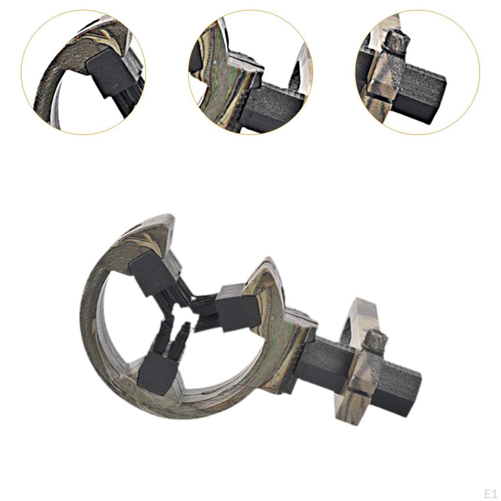 Luk Bow Brush Opěrka náhradní náhradní Lehký Recurve Levá a pravá ruka Kompaktní nastavitelné