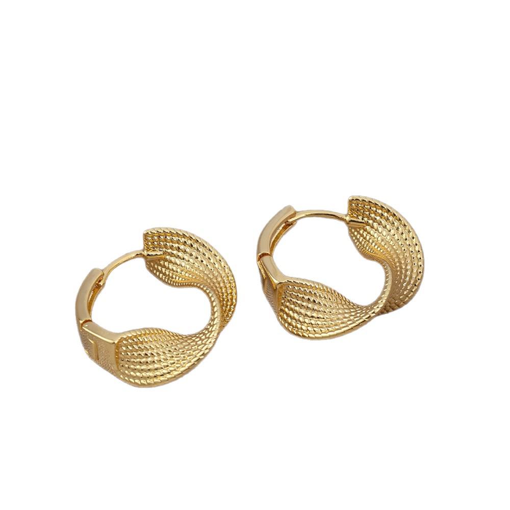 Exquisite 925 Silver Twisted Spiral Earrings - Vintage European & American Style Ear Cuffs