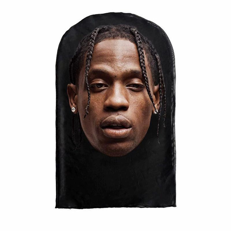 3D Printed Cosplay Headwear Fashion Elastic Mesh Full Face Mask Realistic Funny Cosplay Props Halloween Decor Unisex Men Women