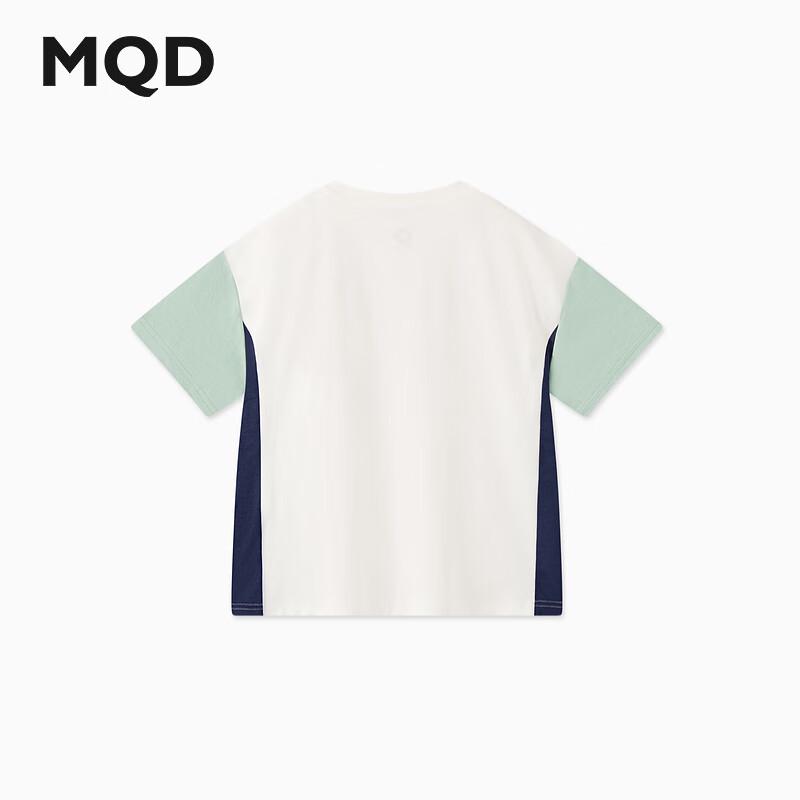 

MQD Boys Colorblock Sporty Outdoor Short Sleeve T-Shirt 120cm