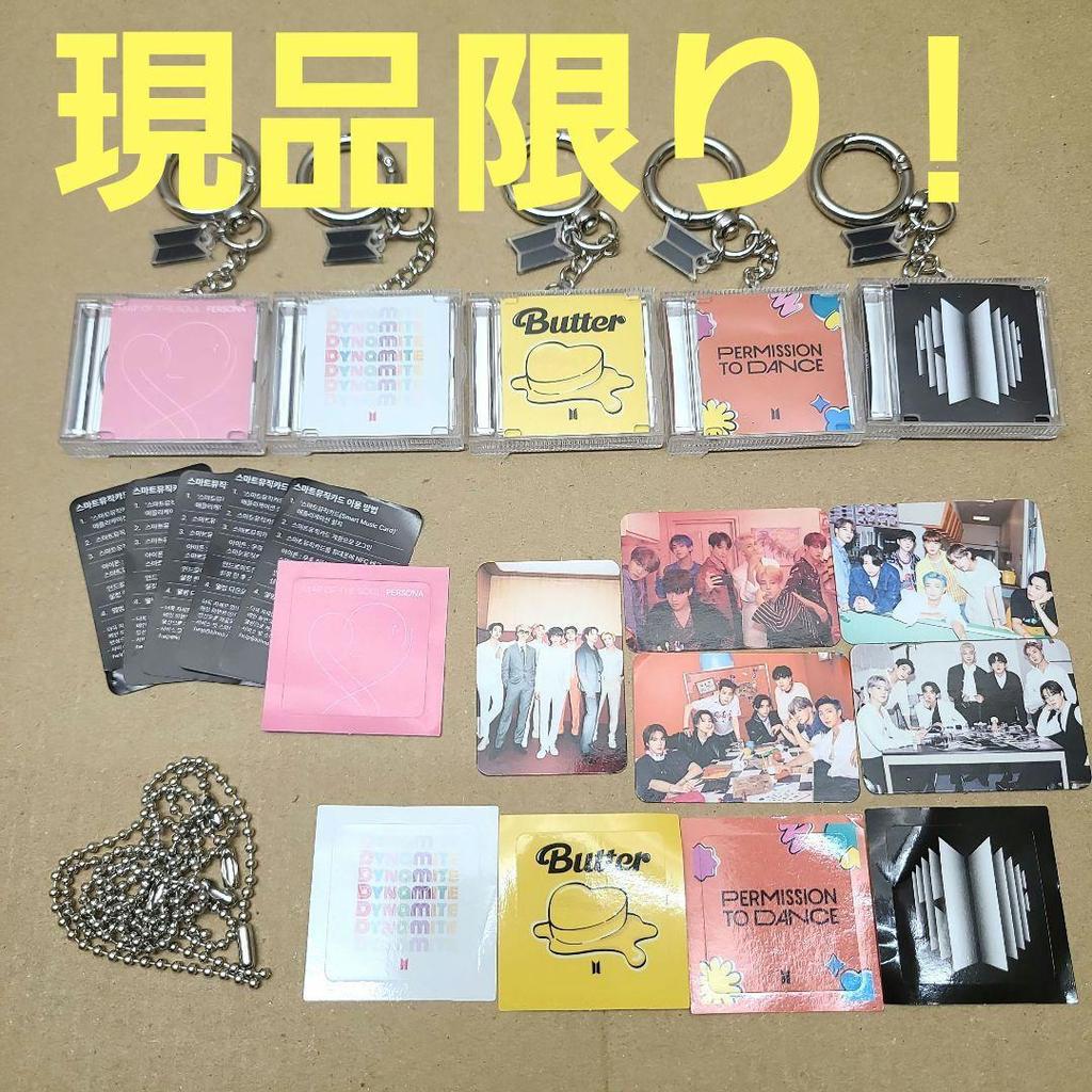 [USED] BTS Festa Trading Card Capsule Toy Album 5-piece Set