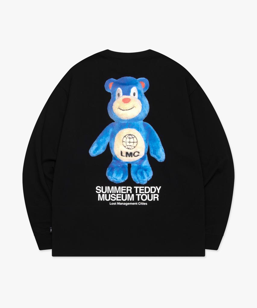 LMC Summer Teddy Museum Tour Long Slv Tee Black
