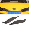 Carbon Fiber Headlight Eyebrow Eyelid Cover Trims For Toyota Supra A90 19-20