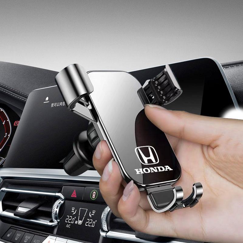 Car Phone Holder Stand Mobile Q1 Smartphone Air Vent Gravity Car Mount For Honda Civic Fit Jazz Accord Pilot CRV Odyssey Passport
