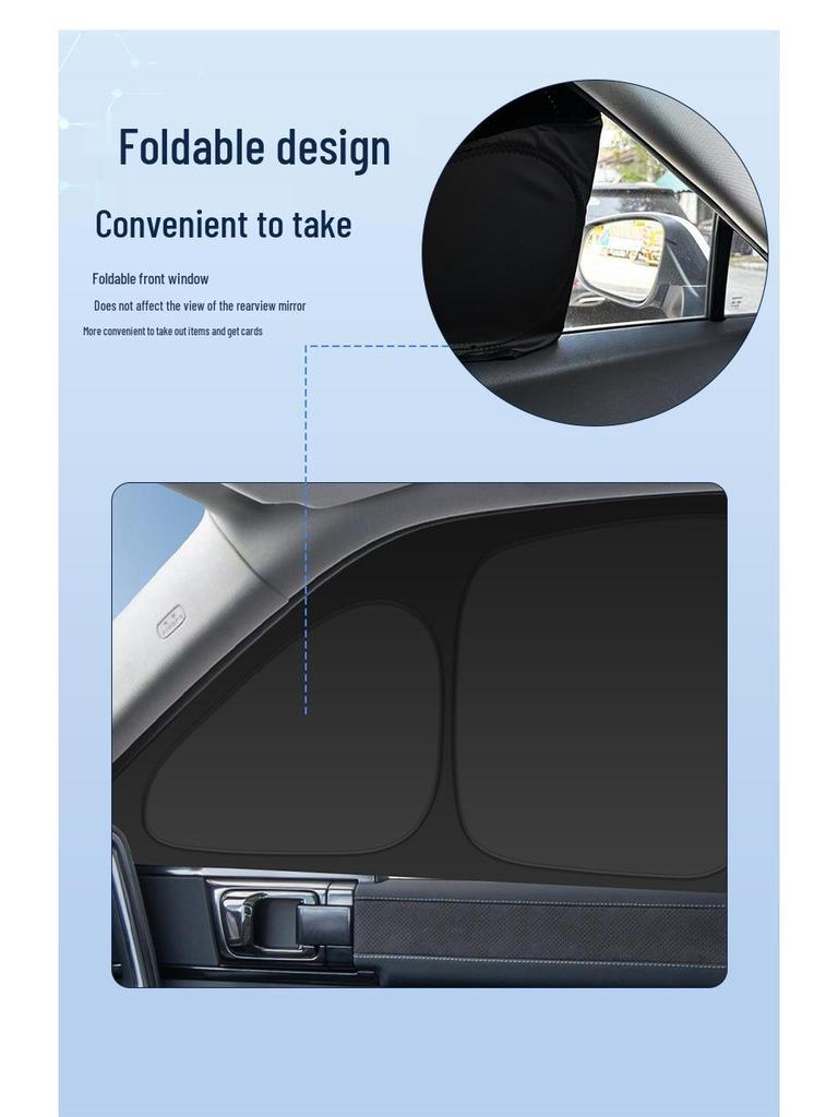 Sunshade for BYD Leopard 25 Titanium 7 - Car Window Heat Insulation & Privacy Camping Shade