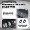 ABLZ-Car Interior Door Window Switch Cover For BMW 5 Series M5 G30 G31 G38 F90 2017- 525 528 530 540