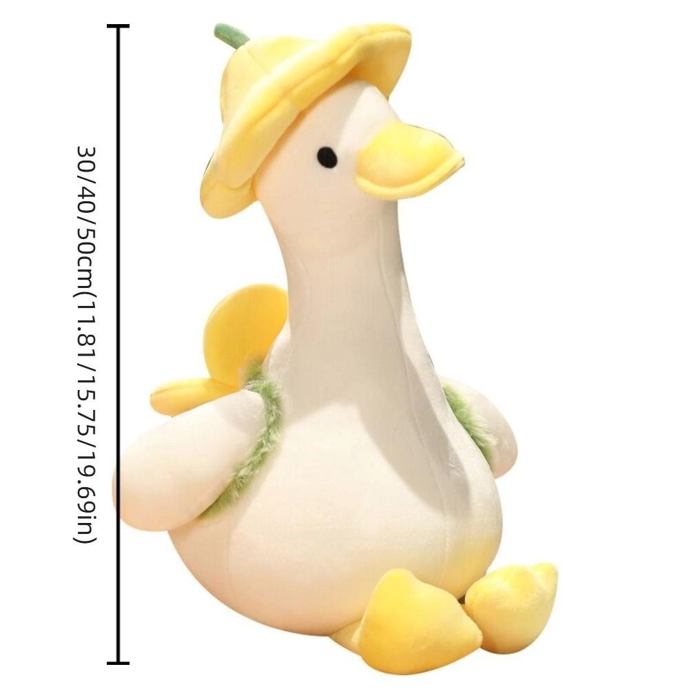 Ornament Outing Duck Plush Toys Flower Spring Outing Duck Stuffed Doll  Sofa