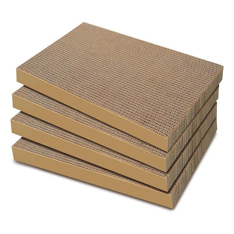 

Wear-Resistant And Lint-Free Replacement Core Corrugated Cardboard Cat Scratching Board Mat-B61B