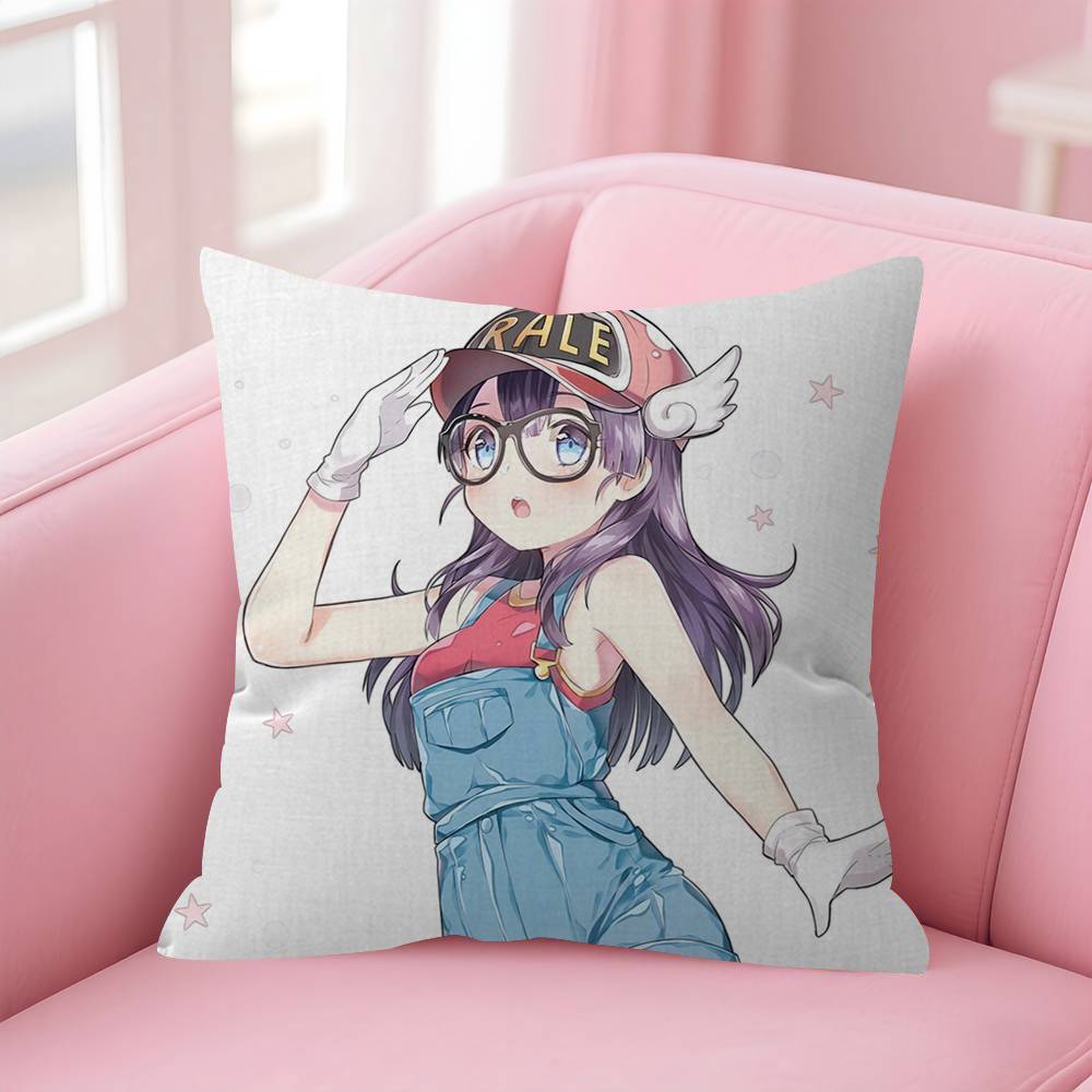 Anime Arale Dr Slumps Cute Pillow Anime Pillow Sofa Bed Head Pillow Cover Cushion Cover Fashion