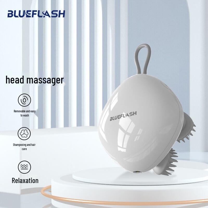 

BLUE FLASH Head & Scalp Massager CN plug (adapter included)