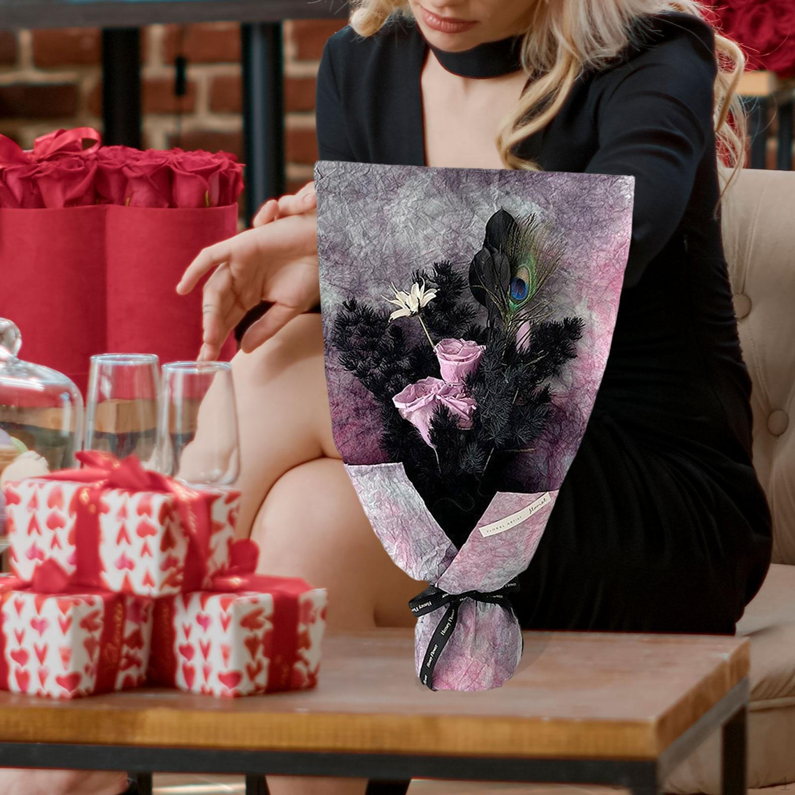 

Композиція зі штучних квітів для домашнього декору. Подарунок. Дружина, мама. Друзі фіолетовий