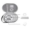EVA Travel Case for Vision Pro MR All in one Virtual Reality Helmet Hard Handbag Bag with Shoulder Strap Storage Box
