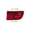 Car Rear Bumper Fog Light Left Right Rear Bar Lamp for Toyota 4Runner 2003 2004 2005 for Toyota Land Cruiser Prado 120 2002-2009