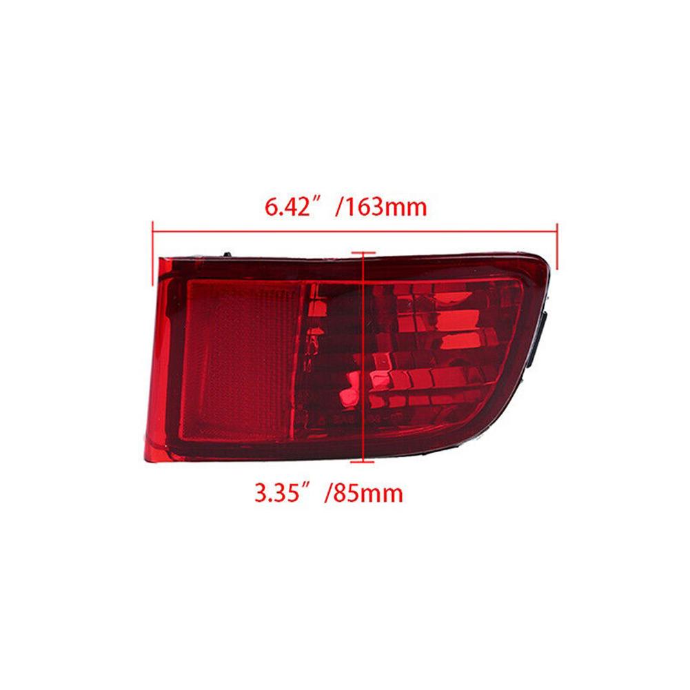Car Rear Bumper Fog Light Left Right Rear Bar Lamp for Toyota 4Runner 2003 2004 2005 for Toyota Land Cruiser Prado 120 2002-2009