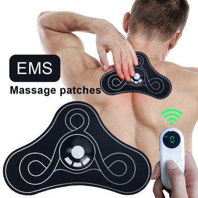 EMS Nackendehner Patch Rückenmassagegerät Aufkleber Muskelstimulation Puls Patches Fitness Massagead Hals Körper Schmerzlinderung Werkzeuge