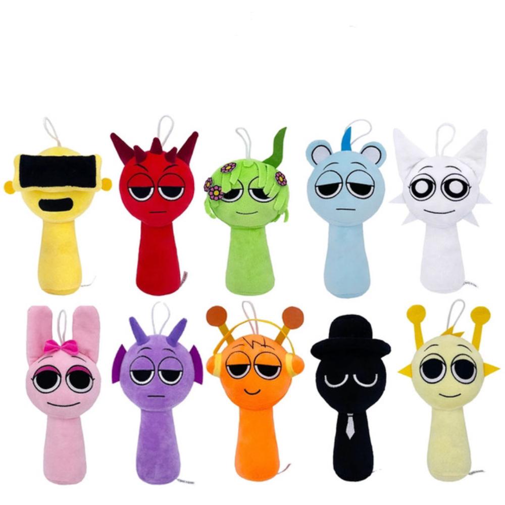 Favorite Toy Unisex Kids Sprunki Plush Toys Sprunki Plushie Sprunki Soft Game Cartoon Pillow Kids Birthday Gifts Stuffed Dolls Christmas Gift